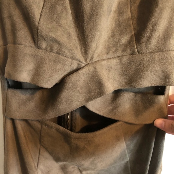 GUESS Jelena Faux-Suede Dress - Picture 4 of 5